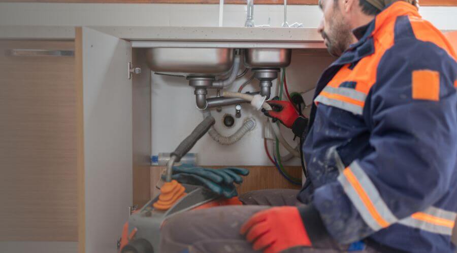 Residential Slab Leak Plumbing in Dola, OH